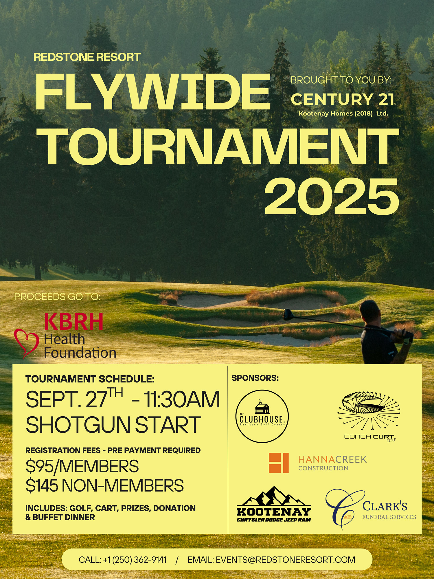 kootenay golf tournament