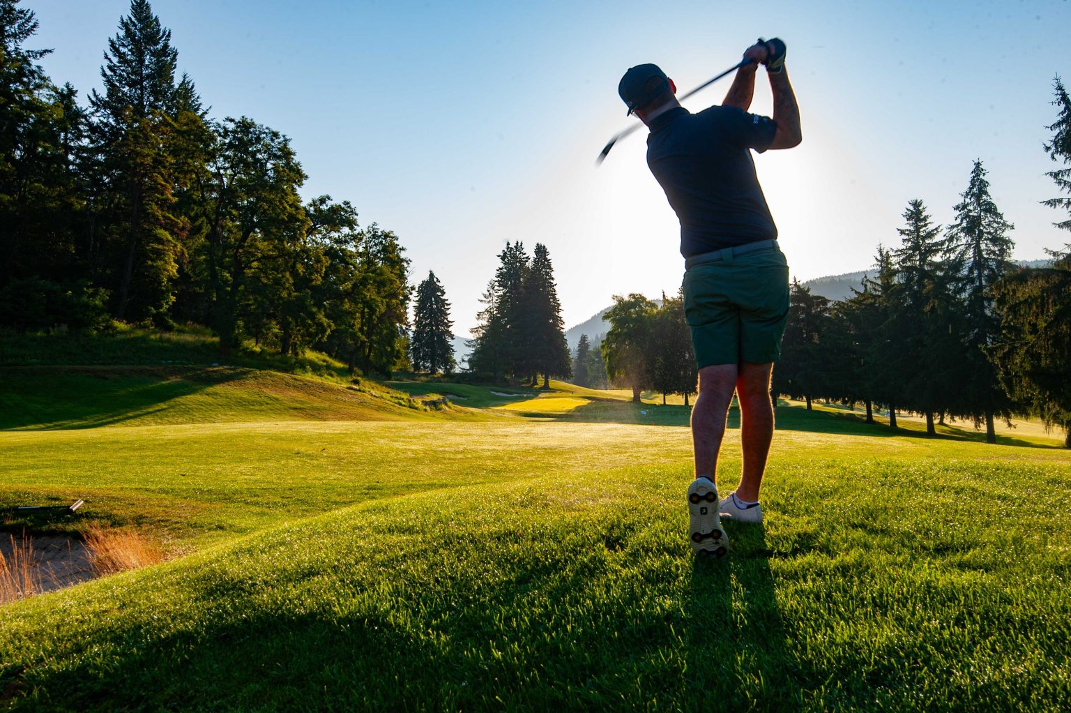 Hole in one at Hole 1 Rossland BC