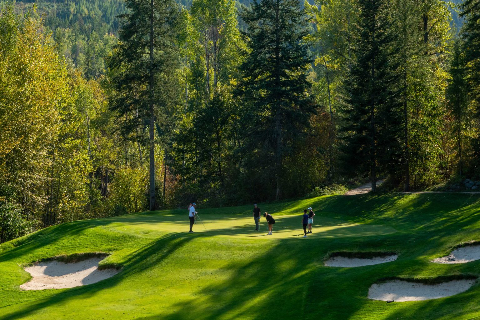 Beautiful Rossland BC Golfing