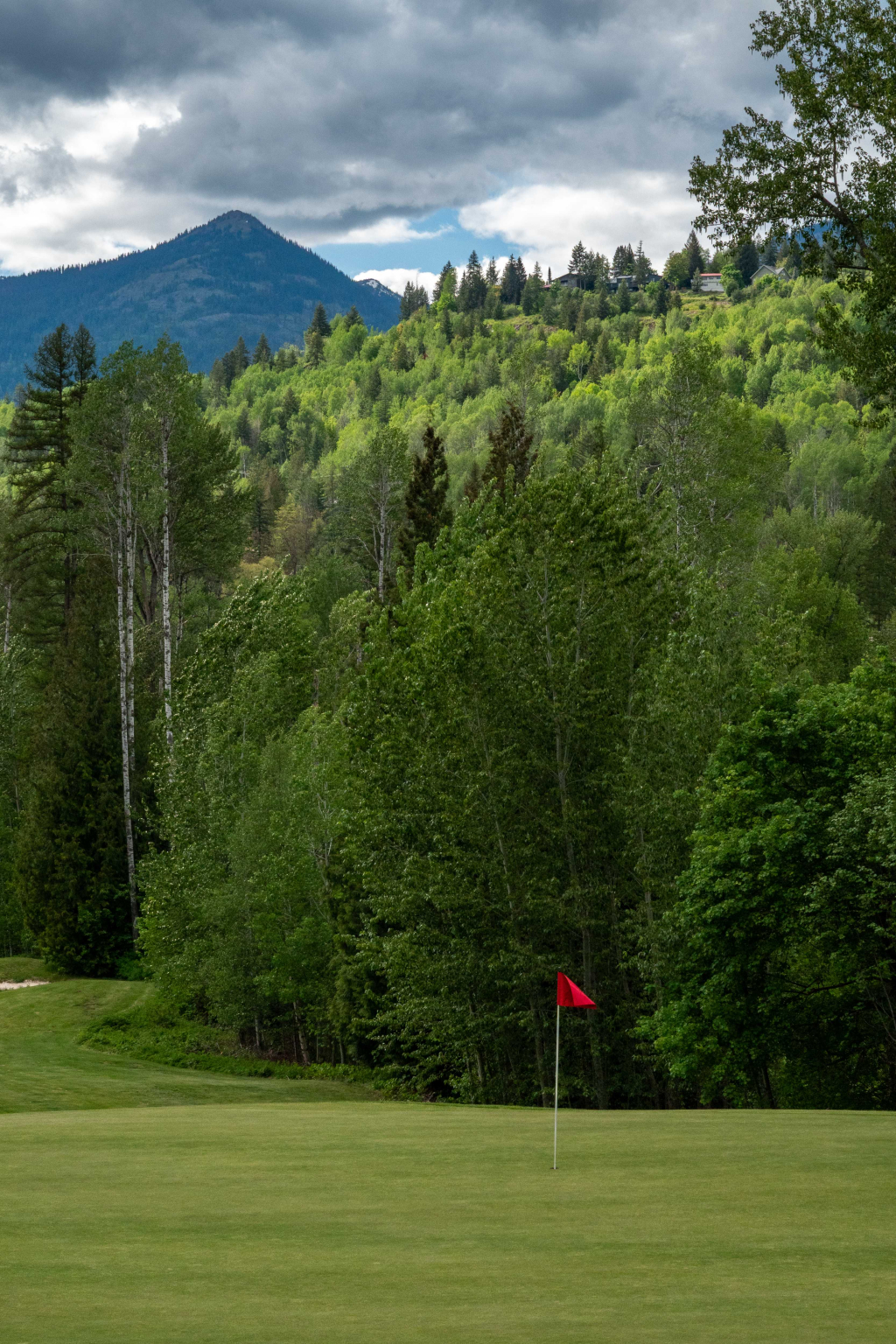 Hole11May2026-3 Scenic views of a mountain golf course in the Kootenays