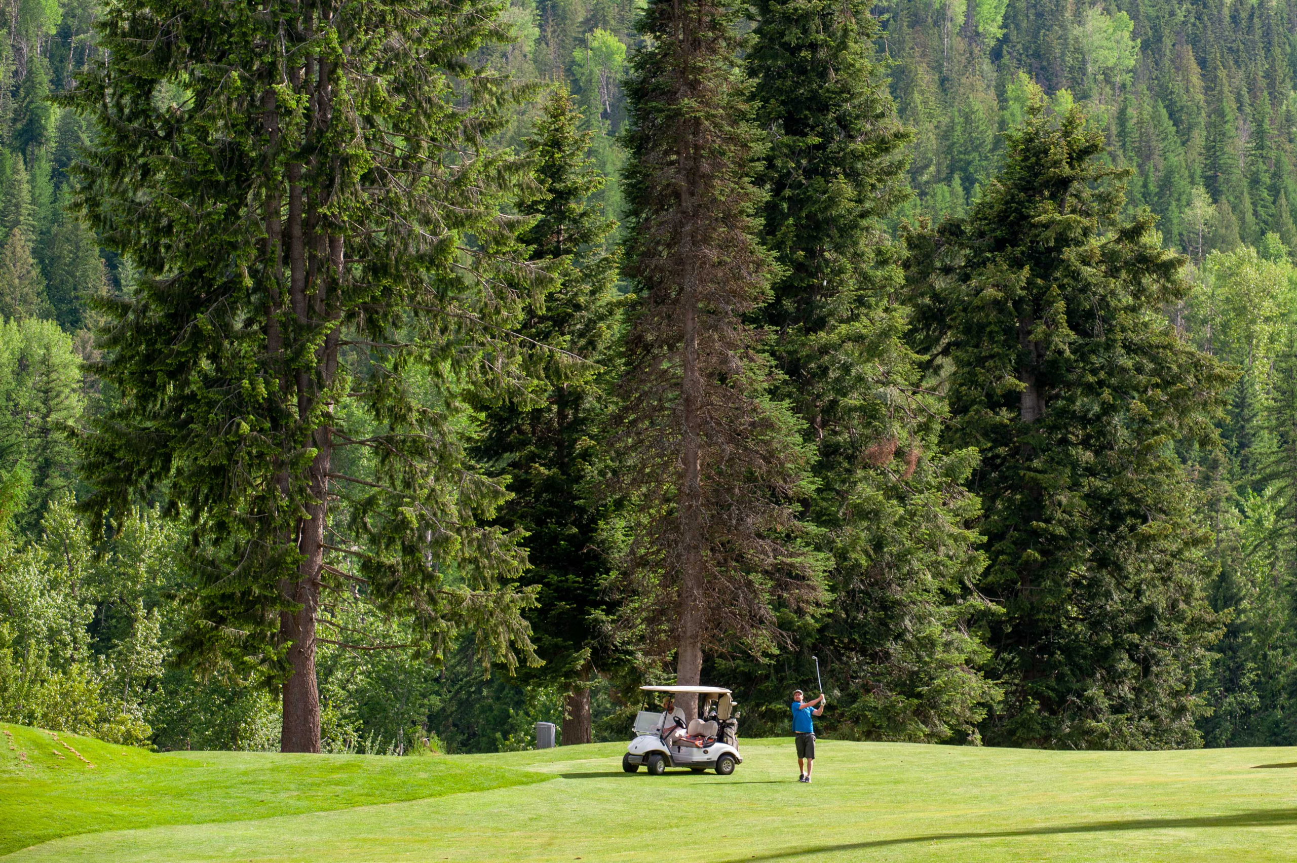 Great golfing at Redstone Golf Course Rossland BC