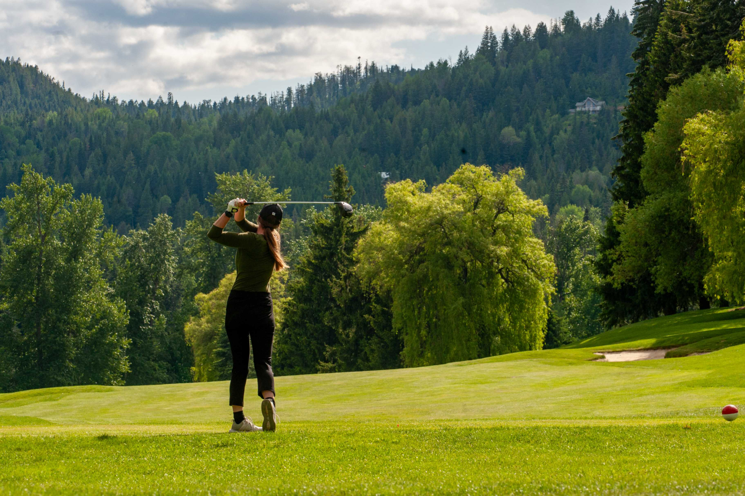 Practice your game at a premier Rossland BC golf course