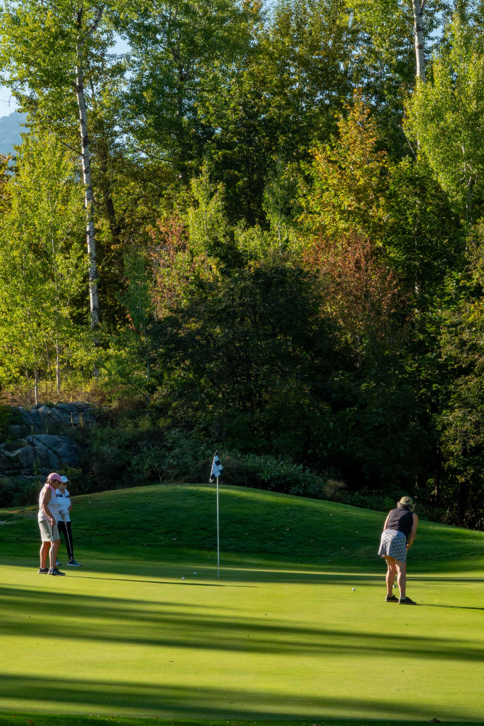 Hole9Sept2025 Improve your swing with our golfing guides Rossland BC