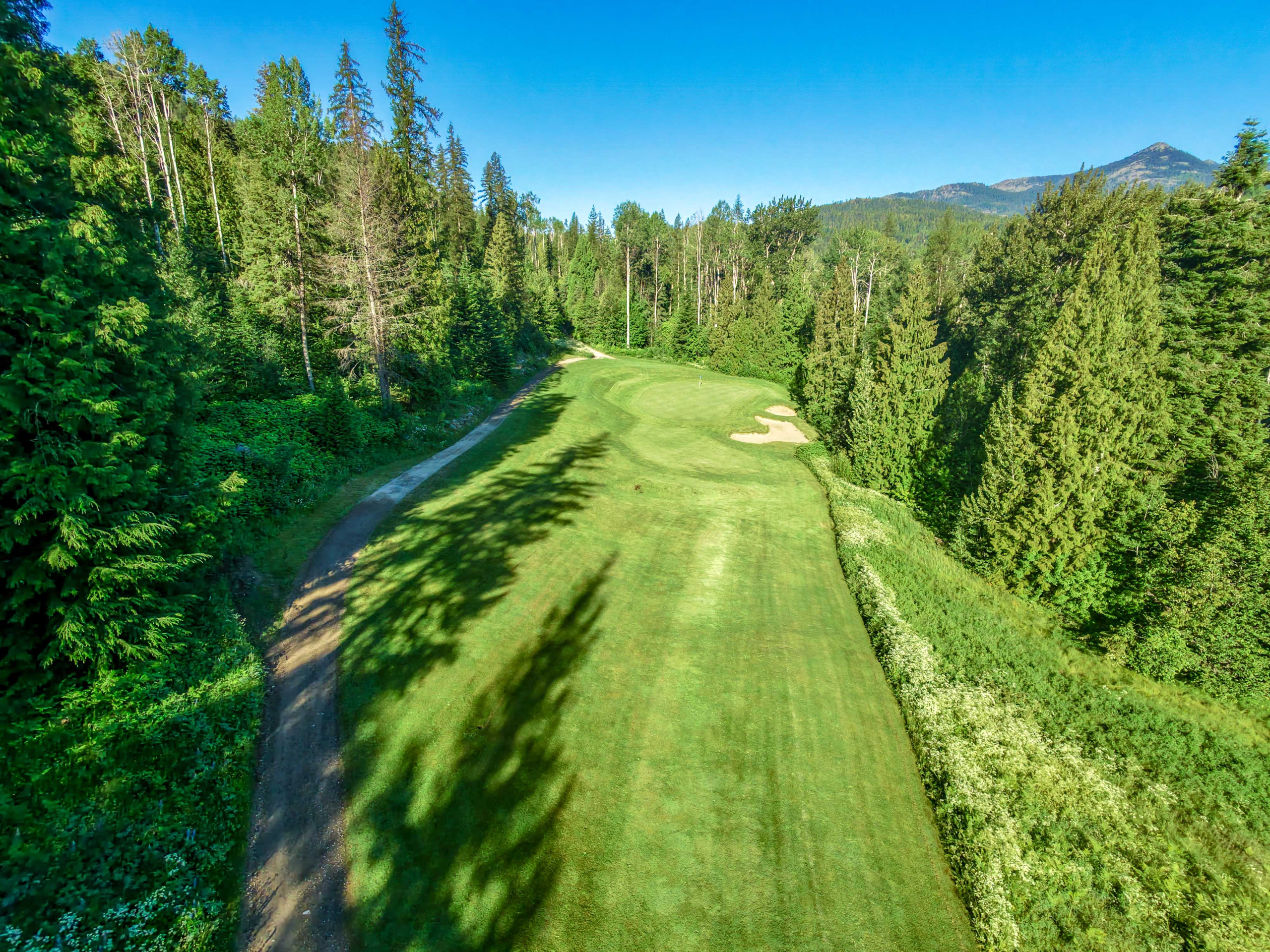 Hole 12s beautiful mountain landscape